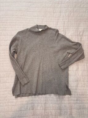 Altar'd State Heather Gray Mock Neck Sweater